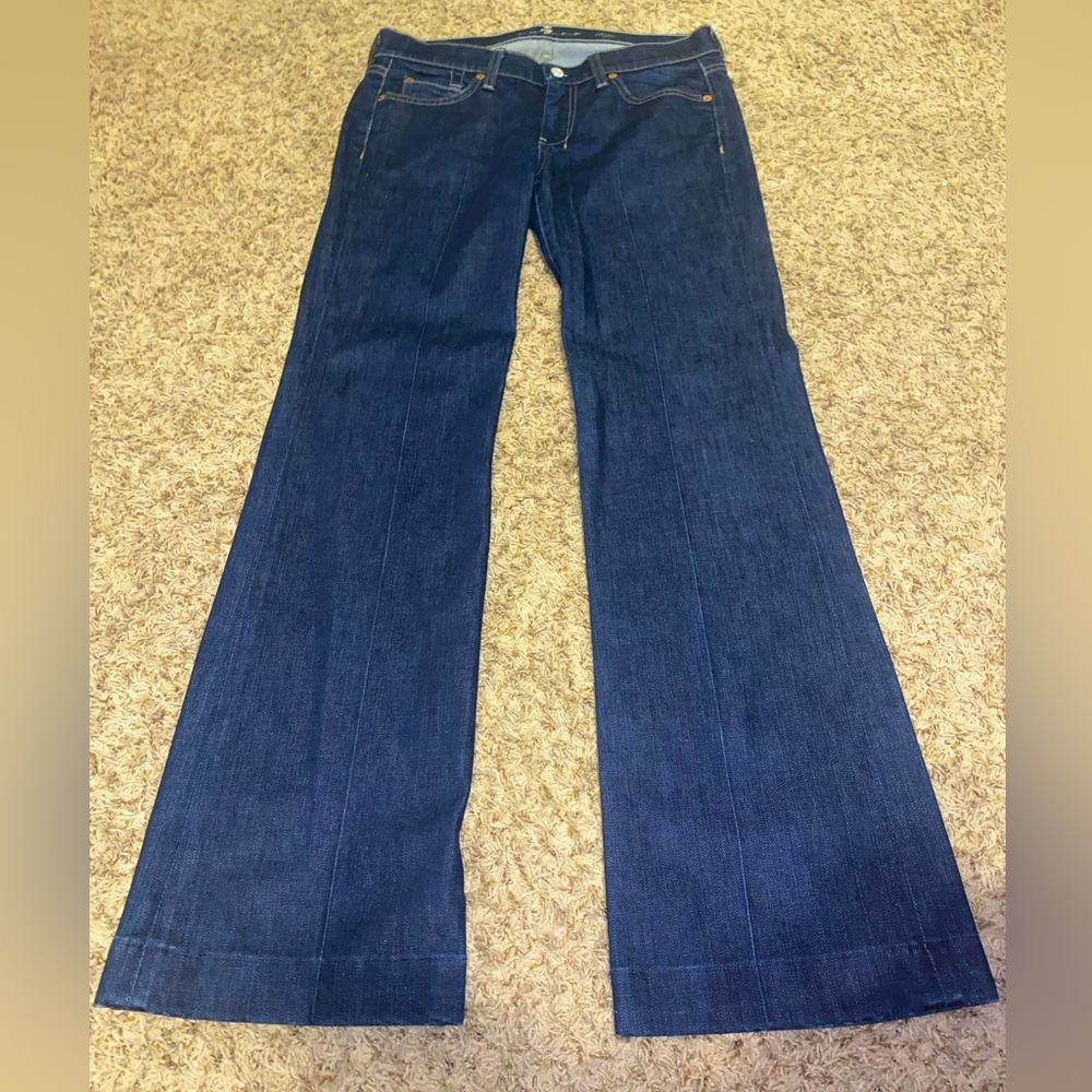 7 For All Mankind Dojo flare leg jean